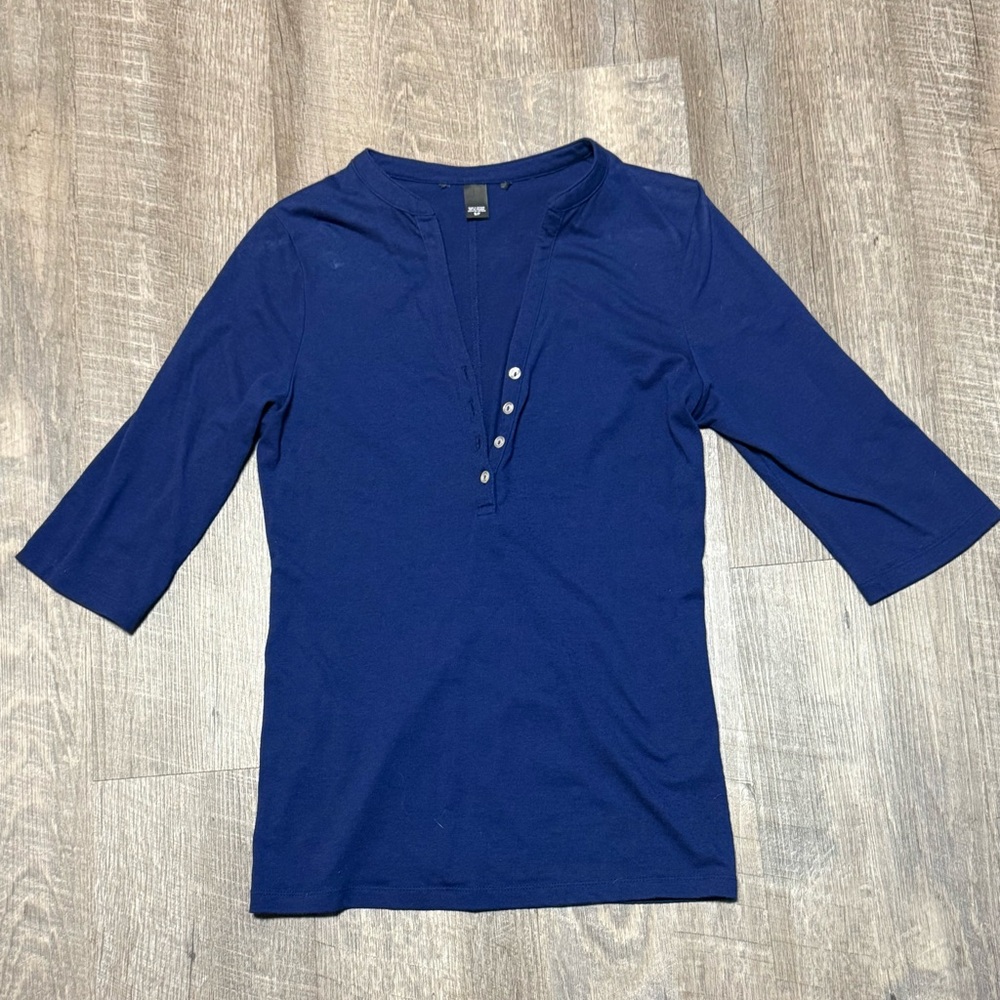 Navy Blue Women's Top women’s size S/P